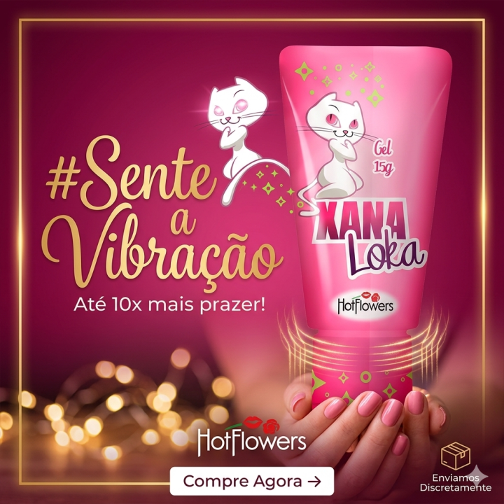Gel Funcional Hot Ice E Vibra Xana Loka 15g Hot Flowers